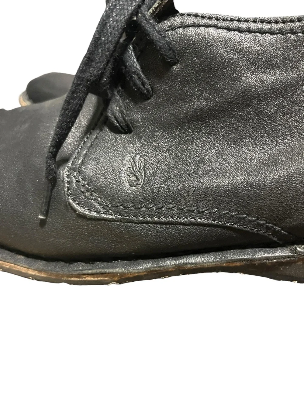 John Varvatos USA Black Leather Chukka Ankle Boots Men’s Sz 10